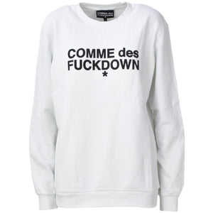 Comme Des Fuckdown Felpa Donna